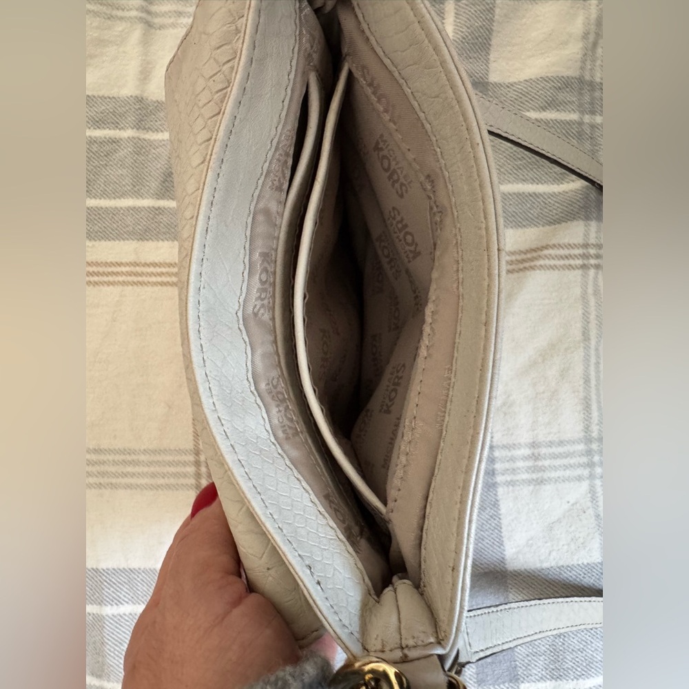 Michael Kors Beige Crossbody Bag - Picture 8 of 10